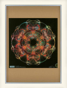 geometric theme abstract art print